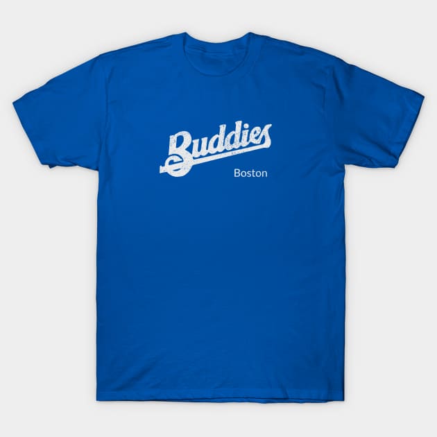 Buddies - late great gay bar- Boston T-Shirt by GeekGiftGallery